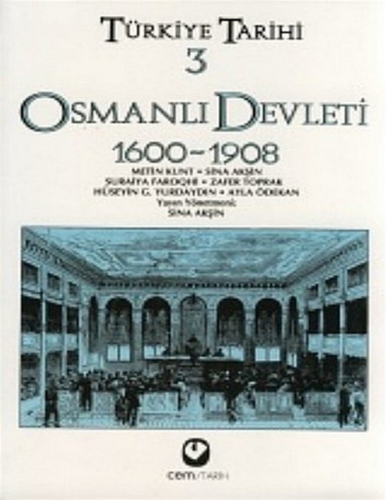 Osmanli Devleti 1600 1908 Cesitli Kitap Kapağı