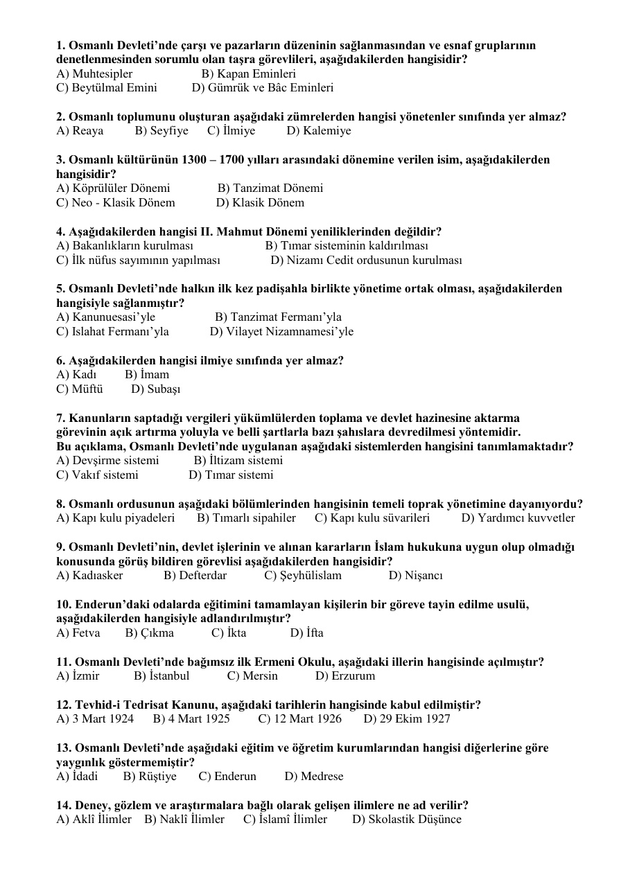 Osmanlı Tarihi PDF – Kolektif / Genel