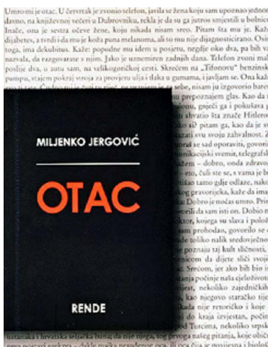 Otac Croatian Edition Miljenko Jergovic Kitap Kapağı