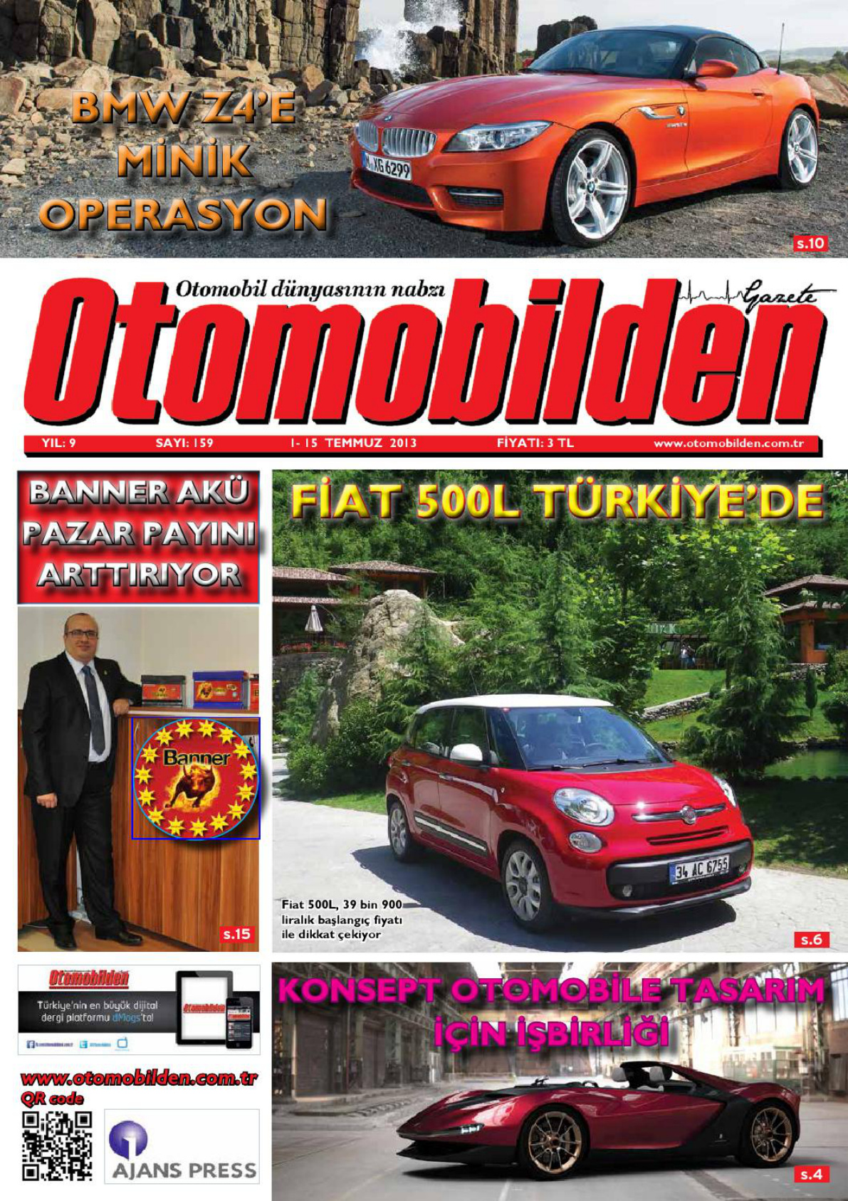 Otomobilden – 1-15 Temmuz 2013 PDF – Kolektif