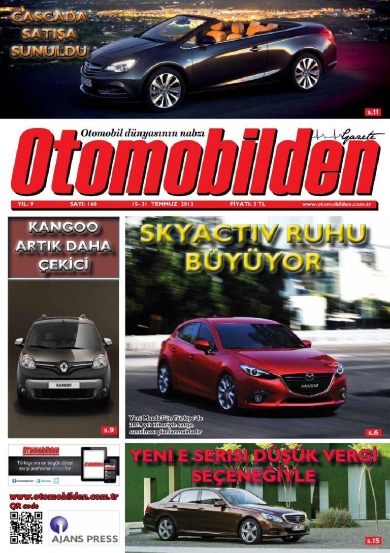 Otomobilden 15 31 Temmuz 2013 Kitap Kapağı