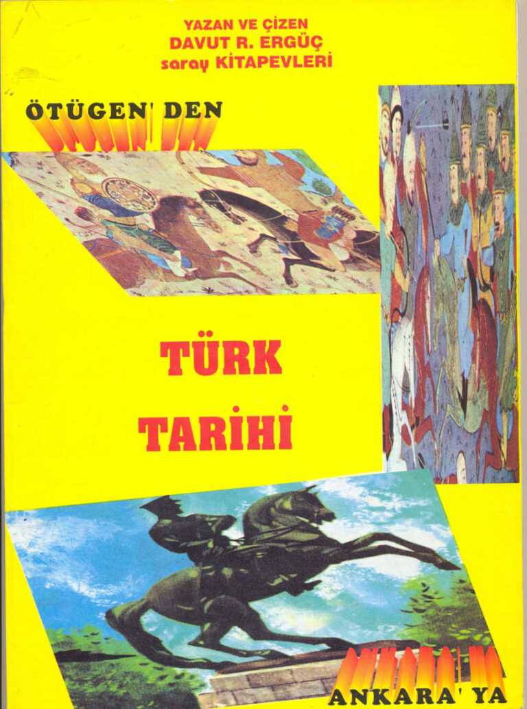 Otugen'den Ankara'ya Turk Tarihi Davut Recep Erguc Kitap Kapağı