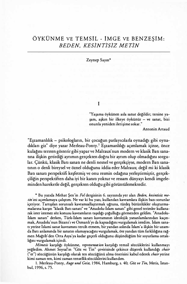 Öykünme ve Temsil – İmge ve Benzeşim PDF – Kolektif / Sanat Kuramı