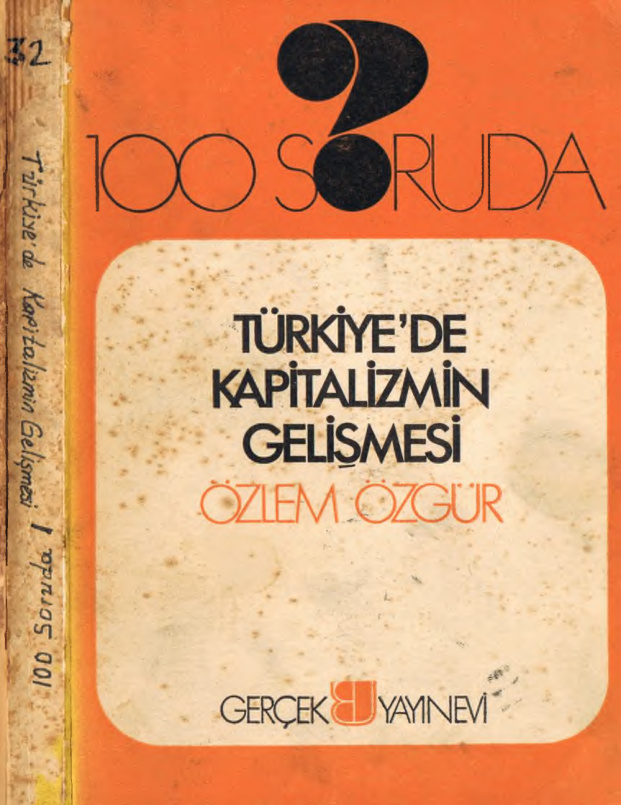 100 Soruda Türkiye’de Kapitalizmin Gelişmesi PDF – Özlem Özgür