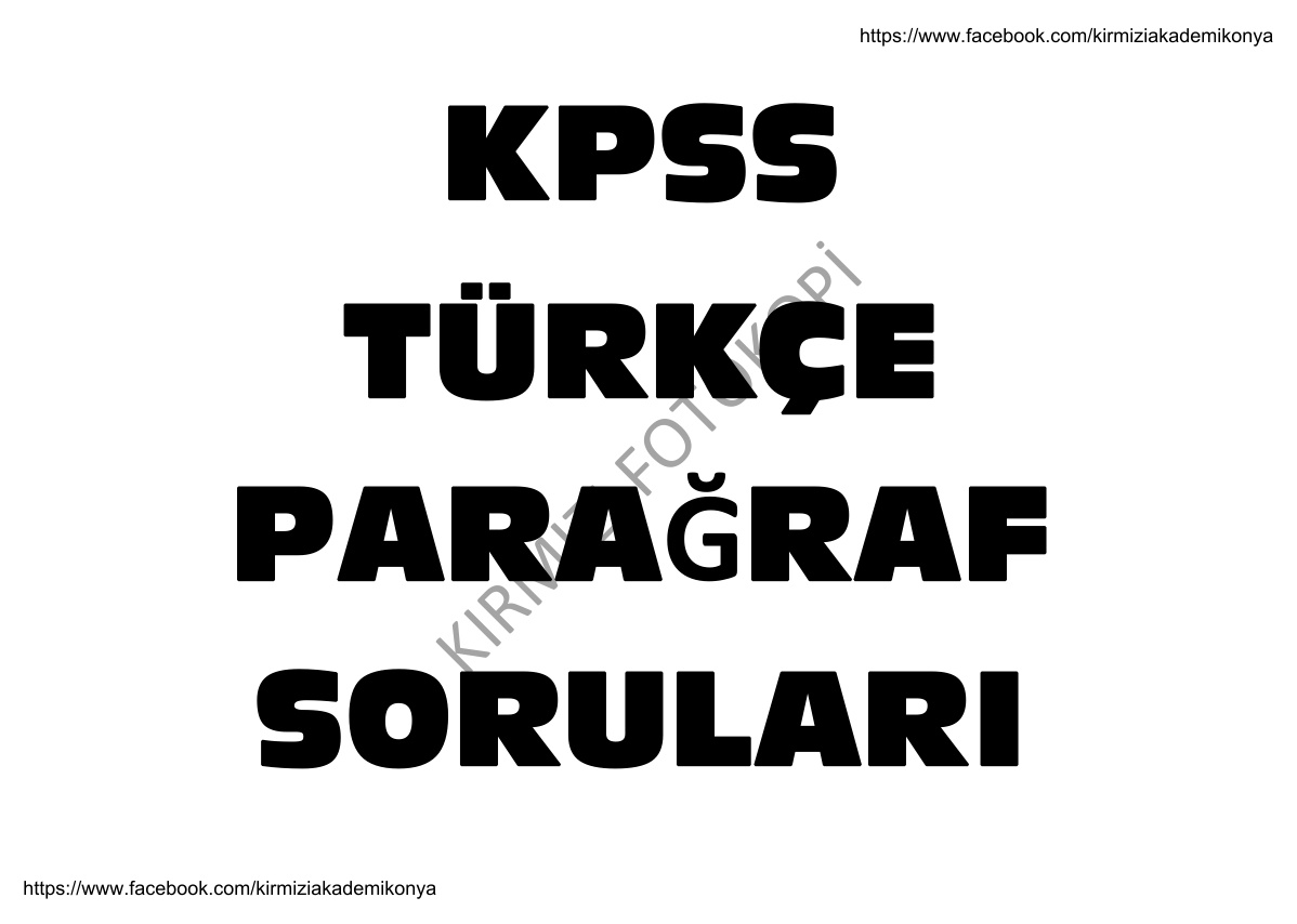 PARAĞRAF 1000 SORU AKADEMİ kpss PDF – Kolektif / Akademi