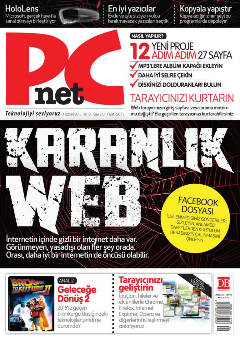 PCnet Dergisi Haziran 2015 Kitap Kapağı