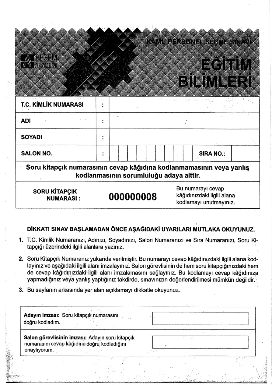 PEGEM 8 EB kpss PDF – Kolektif / Pegem