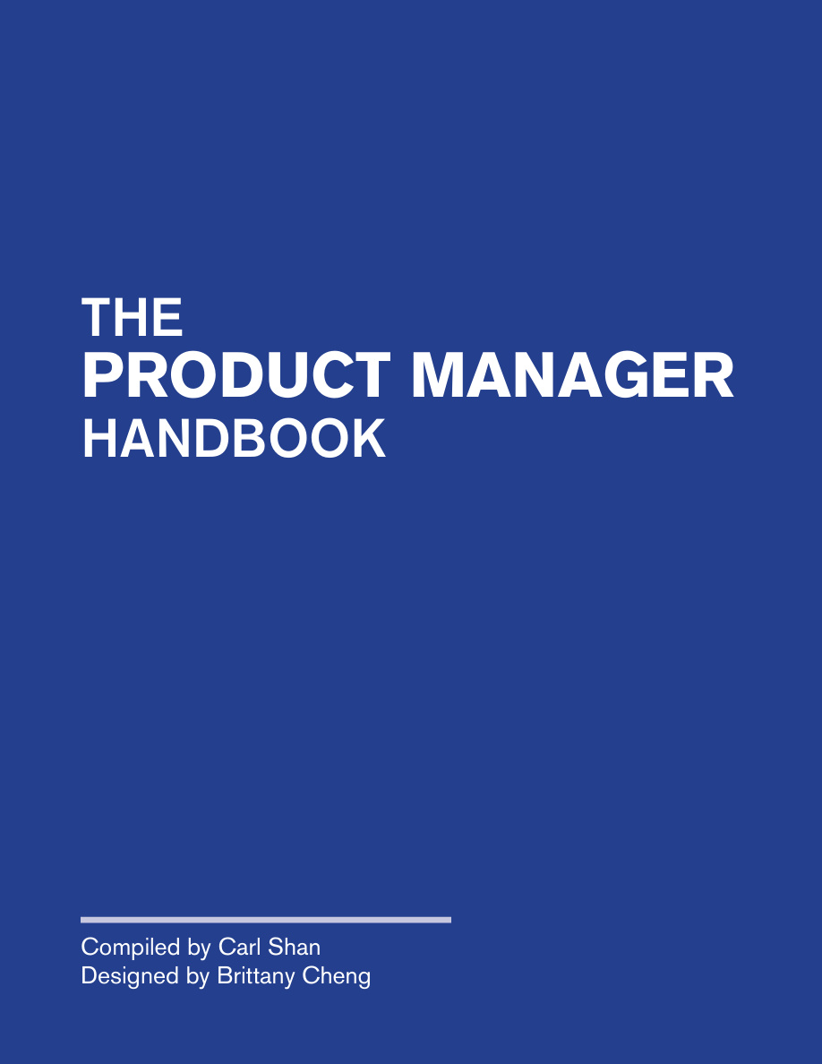 Product Manager Handbook PDF – Product Manager HQ (PMHQ)