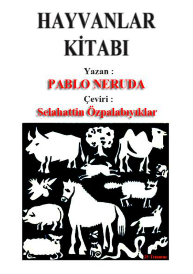 Hayvanlar Kitabı PDF – Pablo Neruda