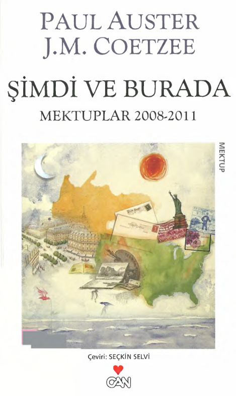 Simdi ve Burada Mektuplar PDF – Paul Auster & J. M. Coetzee