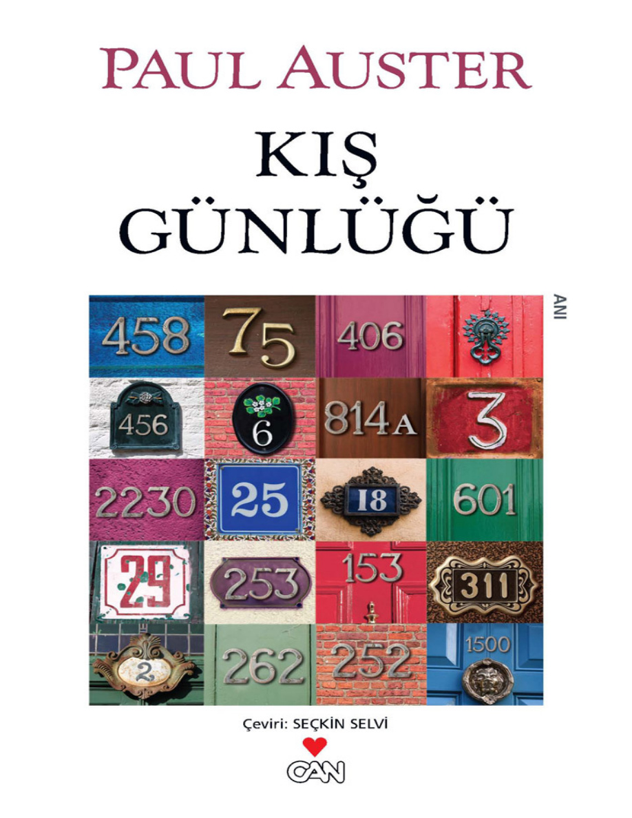 Kış Günlüğü PDF – Paul Auster