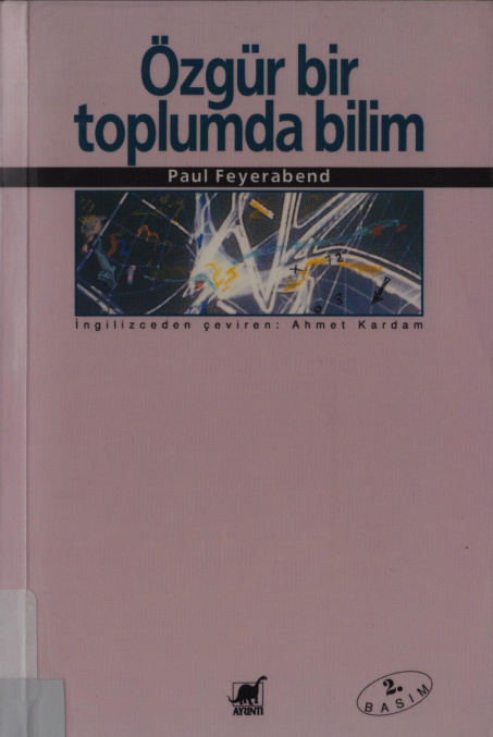 Özgür Bir Toplumda Bilim PDF – Paul Feyerabend