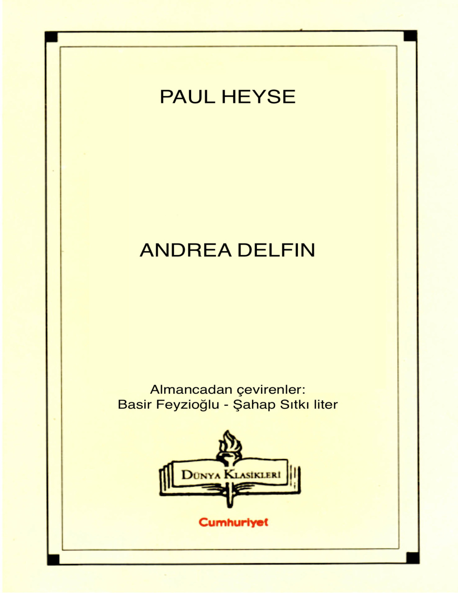 Andrea Delfin PDF – Paul Heyse
