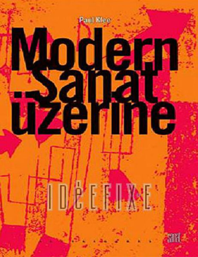 Paul Klee Modern Sanat Üzerine Kitap Kapağı