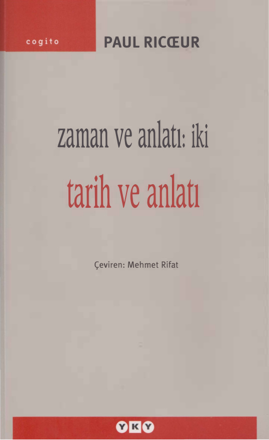 Zaman ve Anlatı 2 – Tarih ve Anlatı PDF – Paul Ricoeur