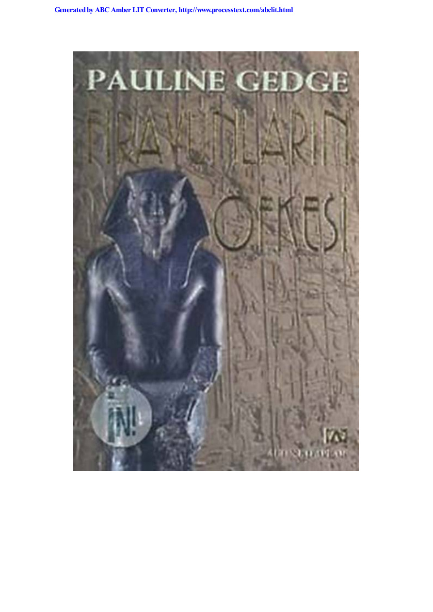 Firavunlarin Ofkesi PDF – Pauline Gedge