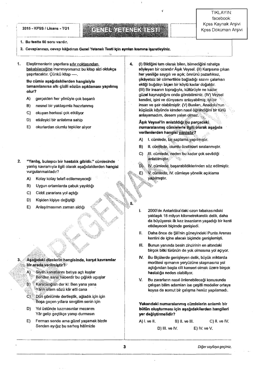 Pegem 2015 Tg1 Gygk PDF – Kolektif / Pegem