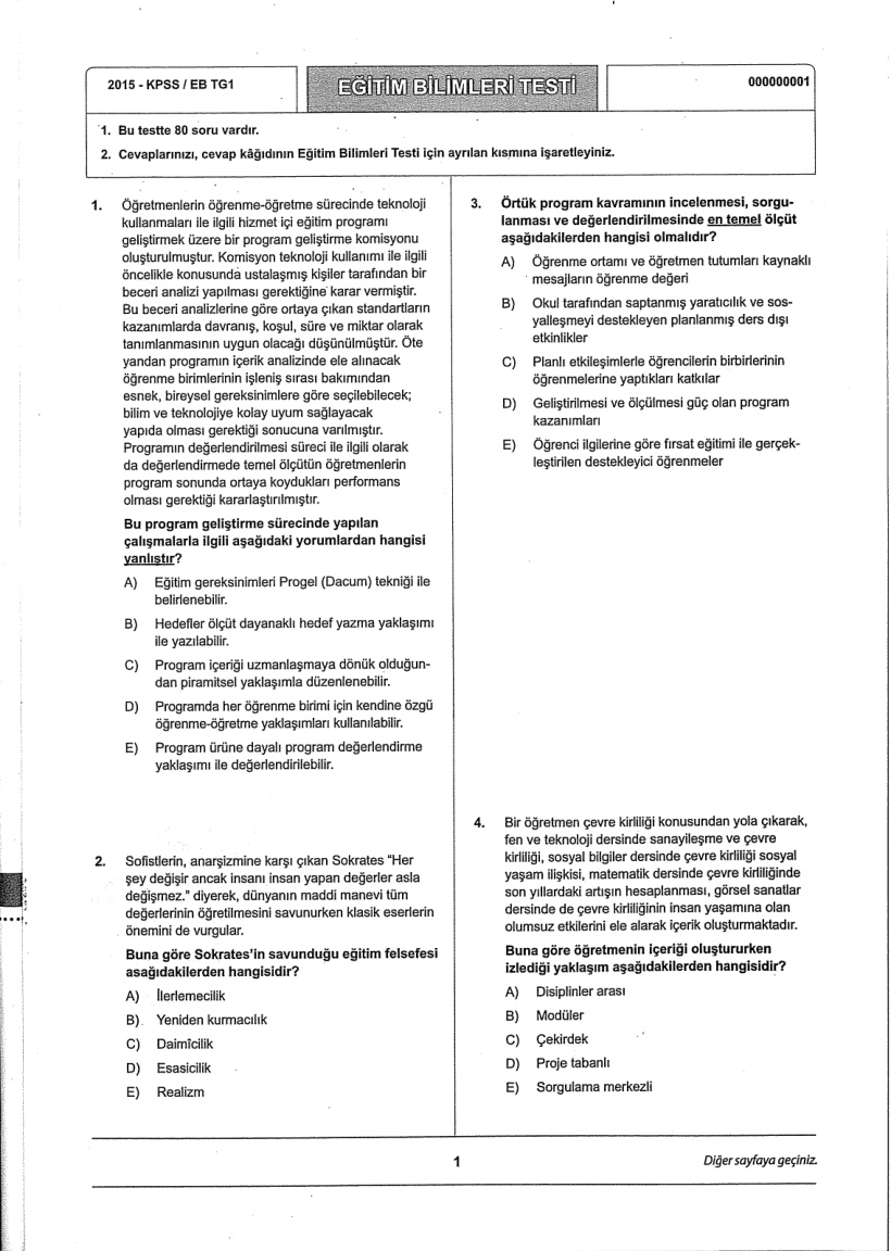 Pegem 2016 Tg1 Egitim PDF – Kolektif / Pegem