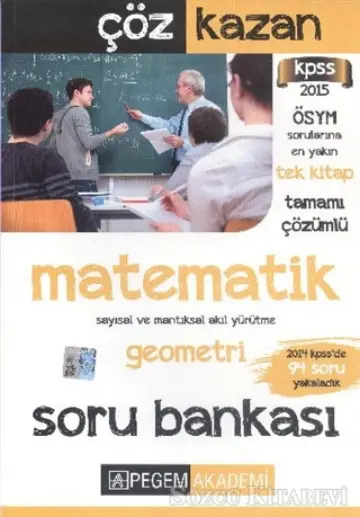 Pegem-Matematik Soru Bankası-2015 PDF – Kolektif / Pegem