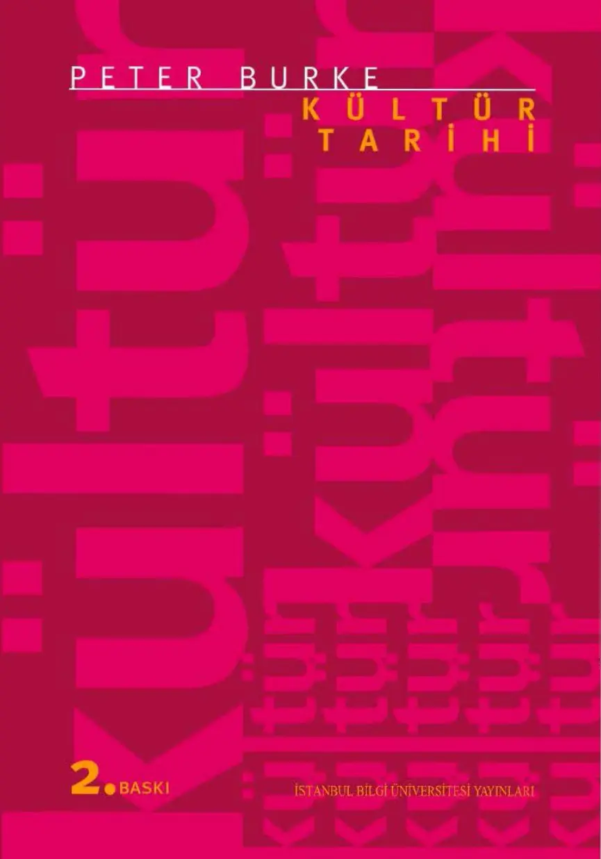 Kültür Tarihi PDF - Peter Burke 24 Kültür Tarihi PDF – Peter Burke