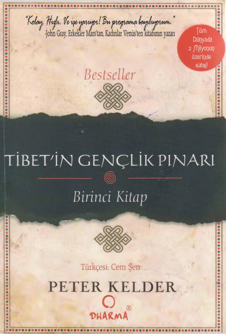 Peter Kelder Tibet in Gençlik Pınarı Kitap Kapağı