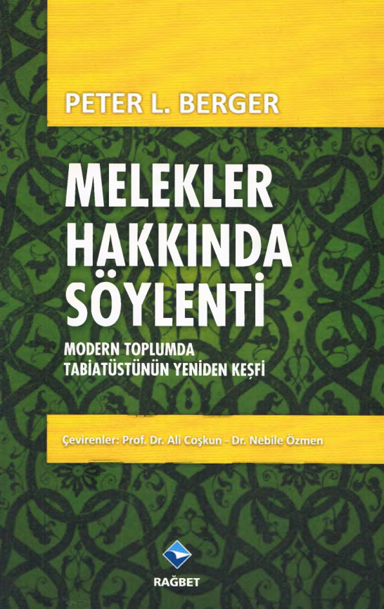 Melekler Hakkında Söylenti PDF – Peter L. Berger