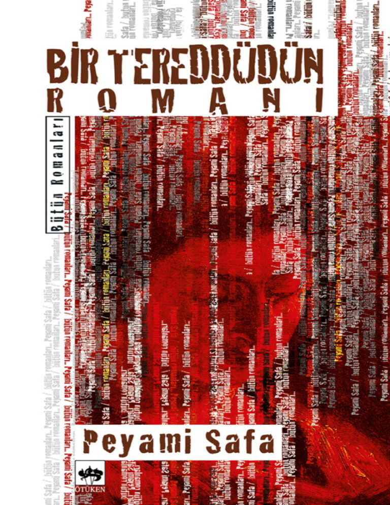 Peyami Safa Bir Tereddüdün Romanı Kitap Kapağı