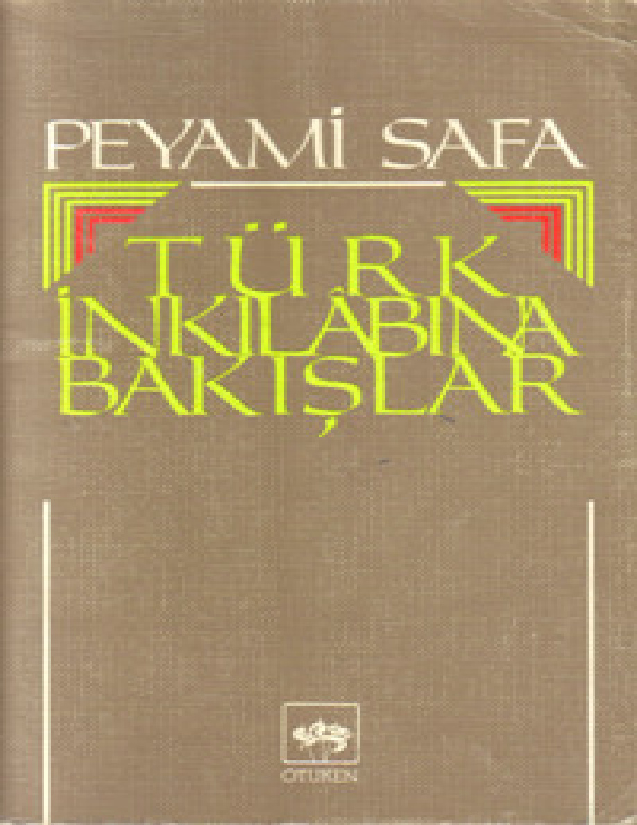 Türk İnkılabına Bakışlar PDF – Peyami Safa