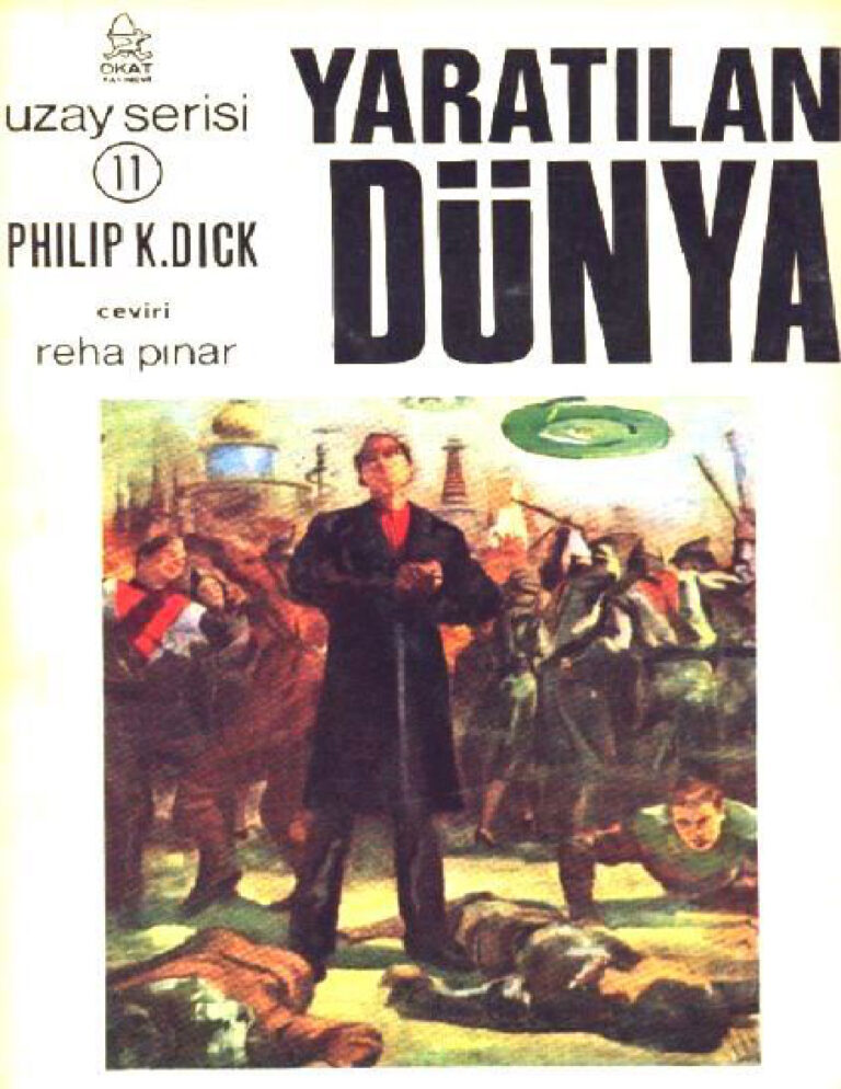 Philip K. Dick Yaratılan Dünya Kitap Kapağı