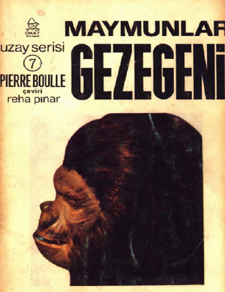 Pierre Boulle Maymunlar Gezegeni Kitap Kapağı