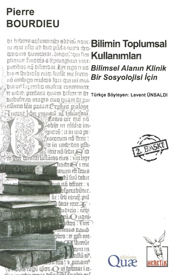 Bilimin Toplumsal Kullanımları PDF – Pierre Bourdieu