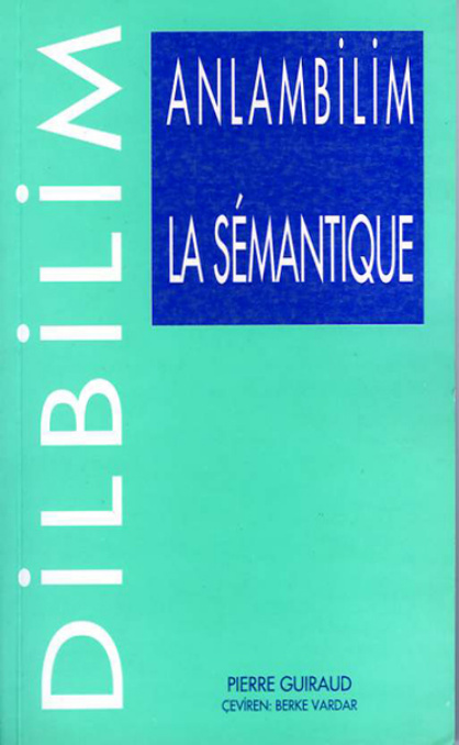Dilbilim Anlambilim PDF – Pierre Guiraud