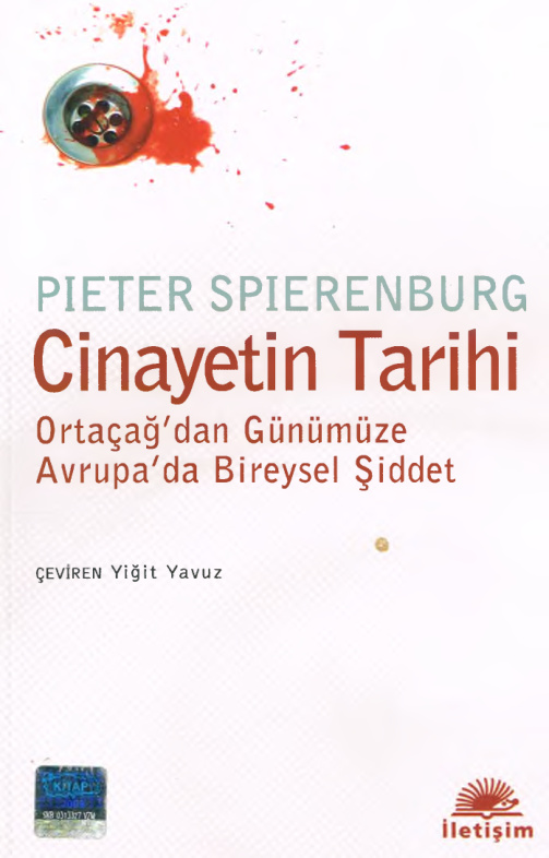 Cinayetin Tarihi PDF – Pieter Spierenburg