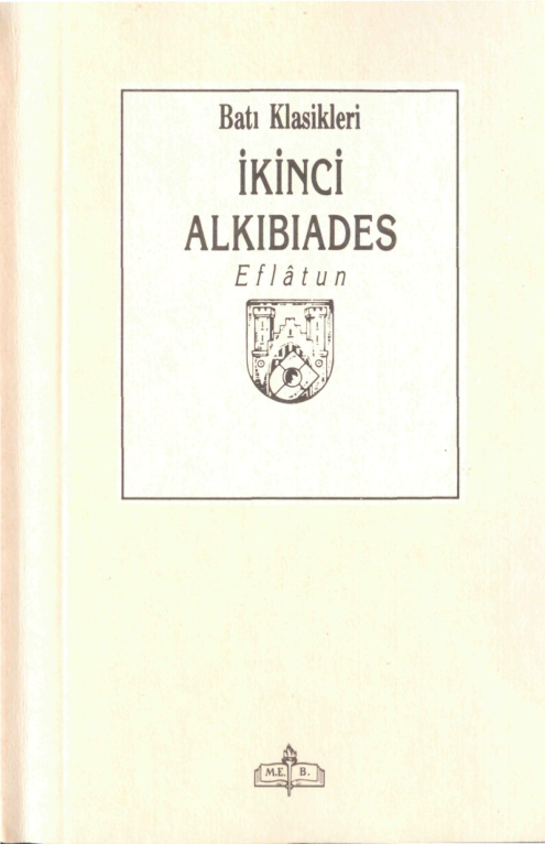 İkinci Alkibiades PDF – Platon