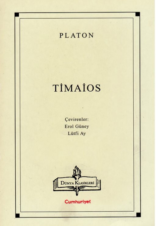 Timaios PDF – Platon