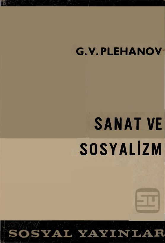 Sanat ve Sosyalizm PDF – Georgi Plehanov