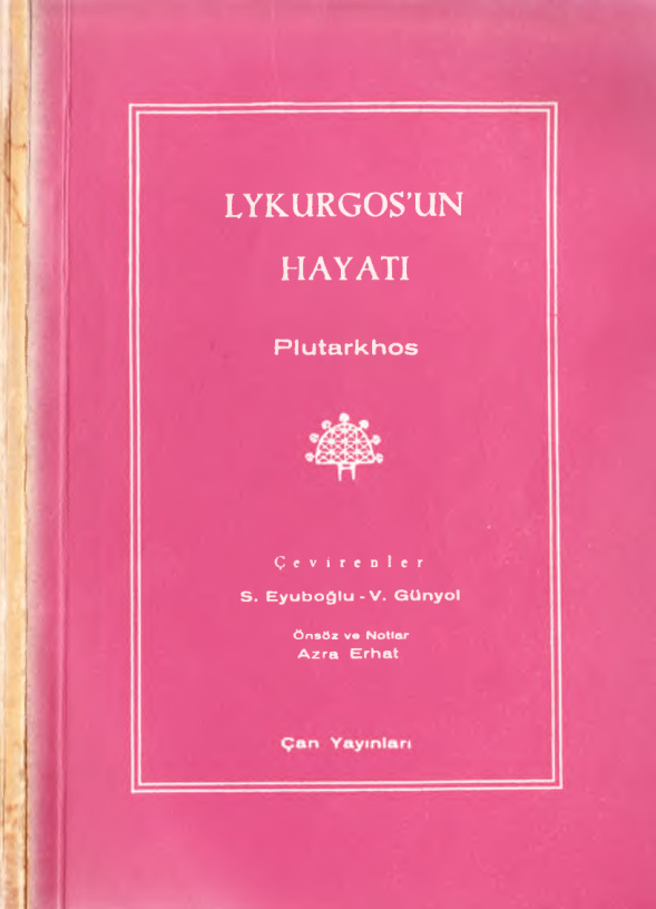 Lykurgos’un Hayatı PDF – Plutarkhos