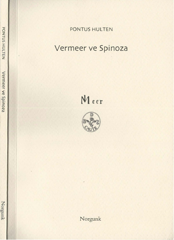 Vermeer ve Spinoza PDF – Pontus Hulten
