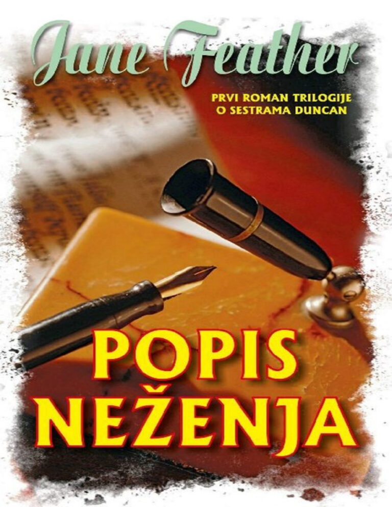 Popis nezenja Croatian Edition Feather Jane Kitap Kapağı