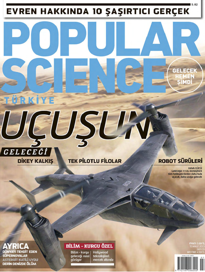 Populer Science – Temmuz 2013 PDF – Kolektif