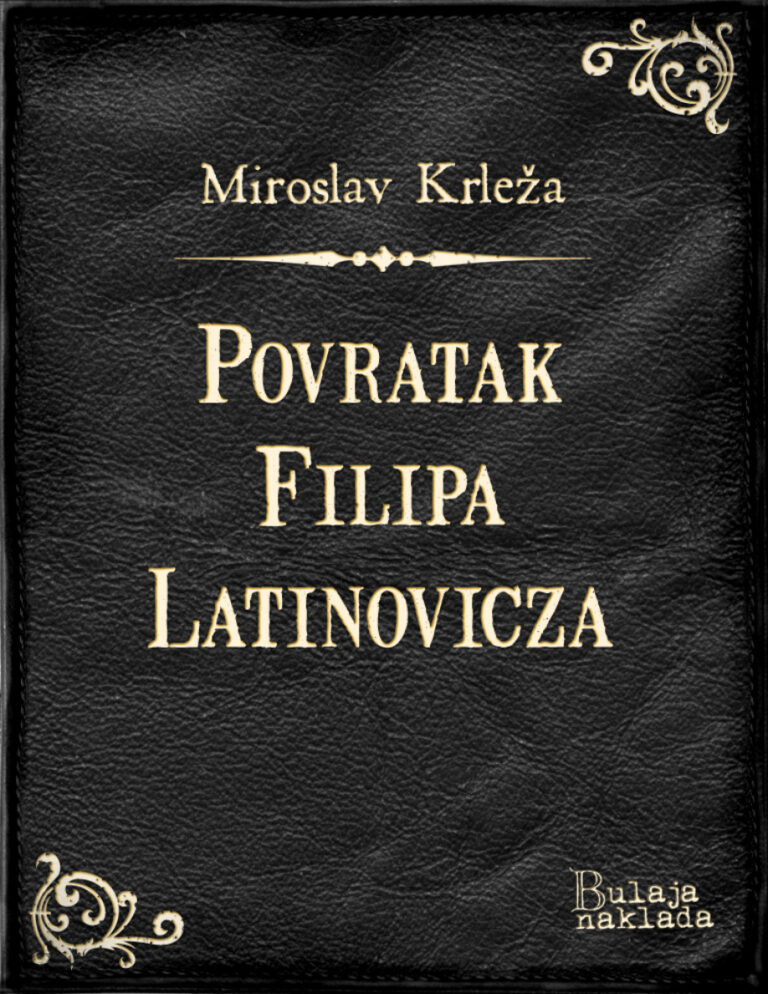 Povratak Filipa Latinovicza Croatian Edition Miroslav Krleza Kitap Kapağı