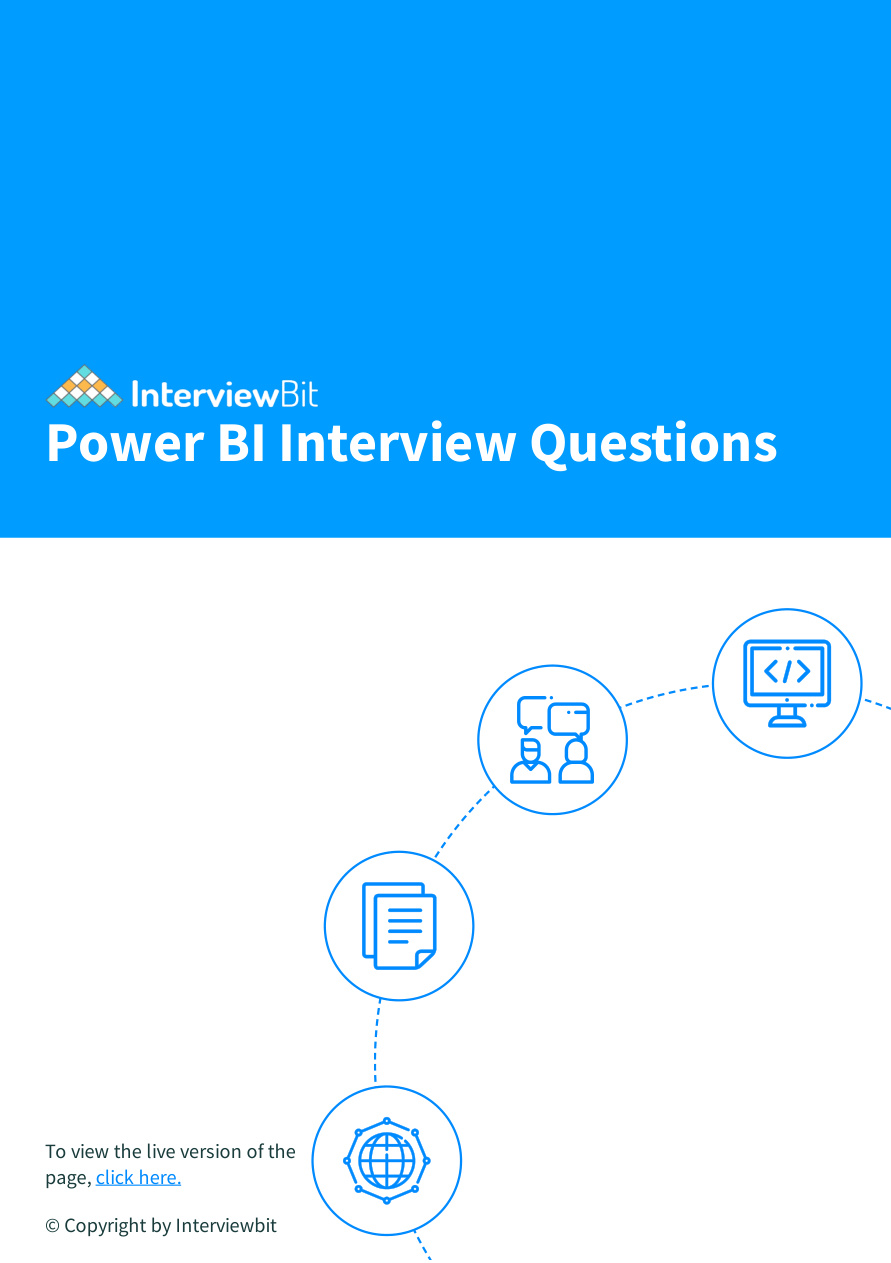 Power BI Interview Questions and Answers PDF – Unknown