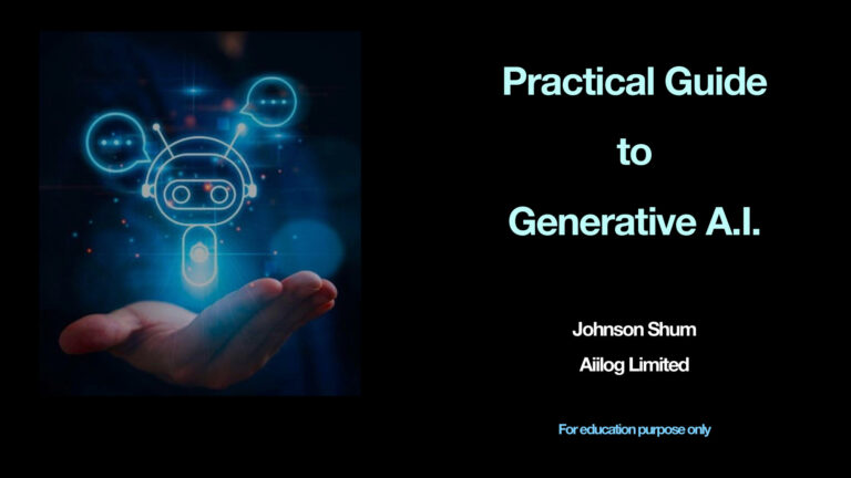 Practical Guide to Generative AI PDF - HKIE / Aiilog 1 Practical Guide to Generative AI HKIE Aiilog Kitap Kapağı