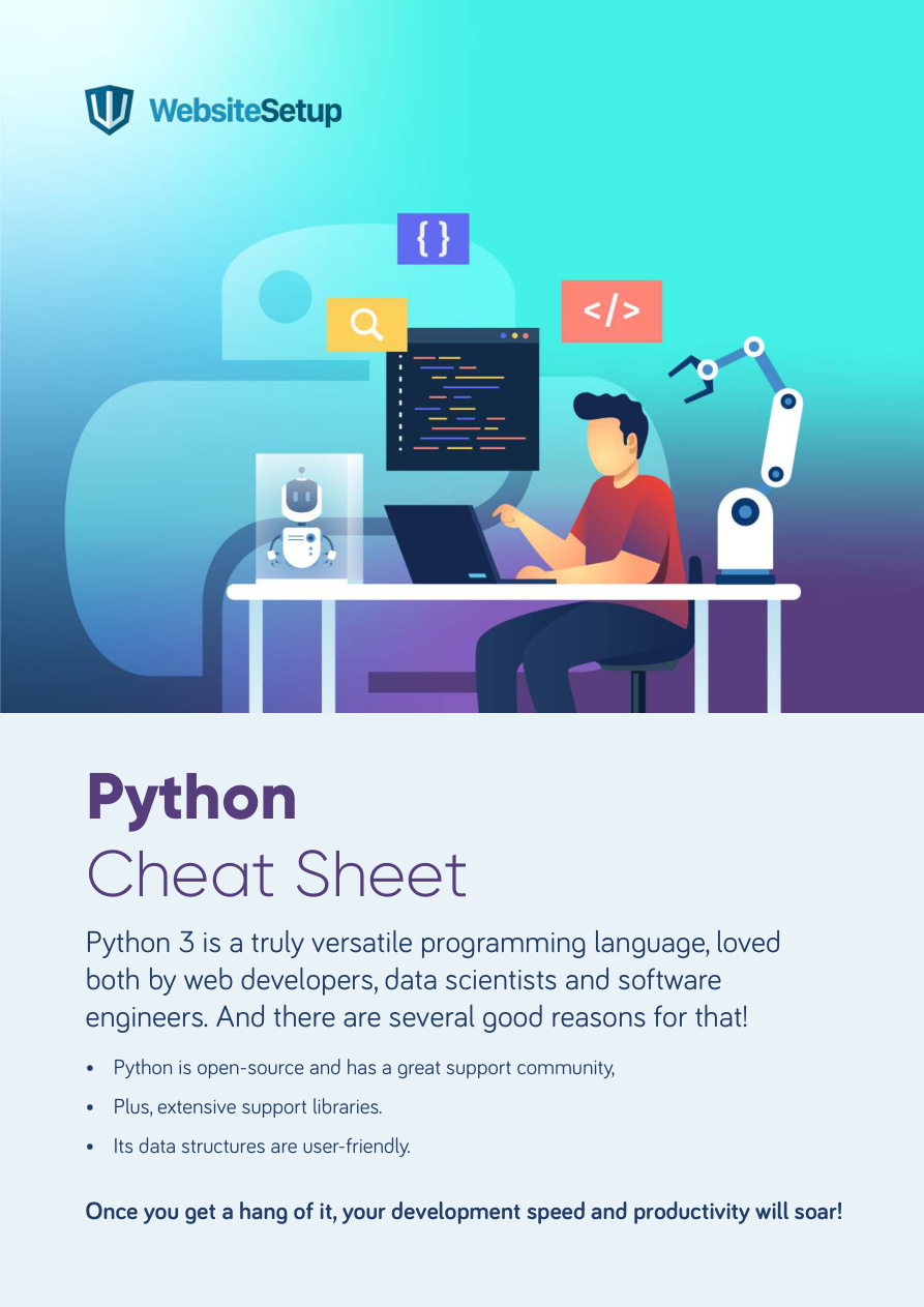 Python Cheat Sheet PDF – Unknown
