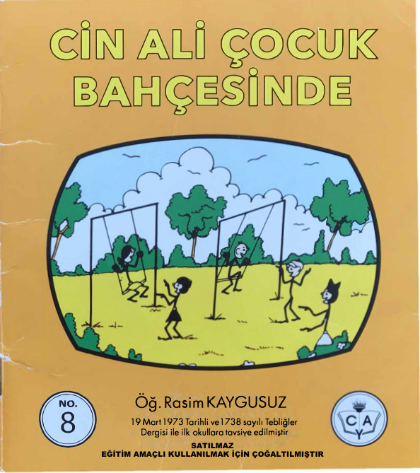 Cin Ali 8 – Cin Ali Okula Başlıyor PDF – Rasim Kaygusuz