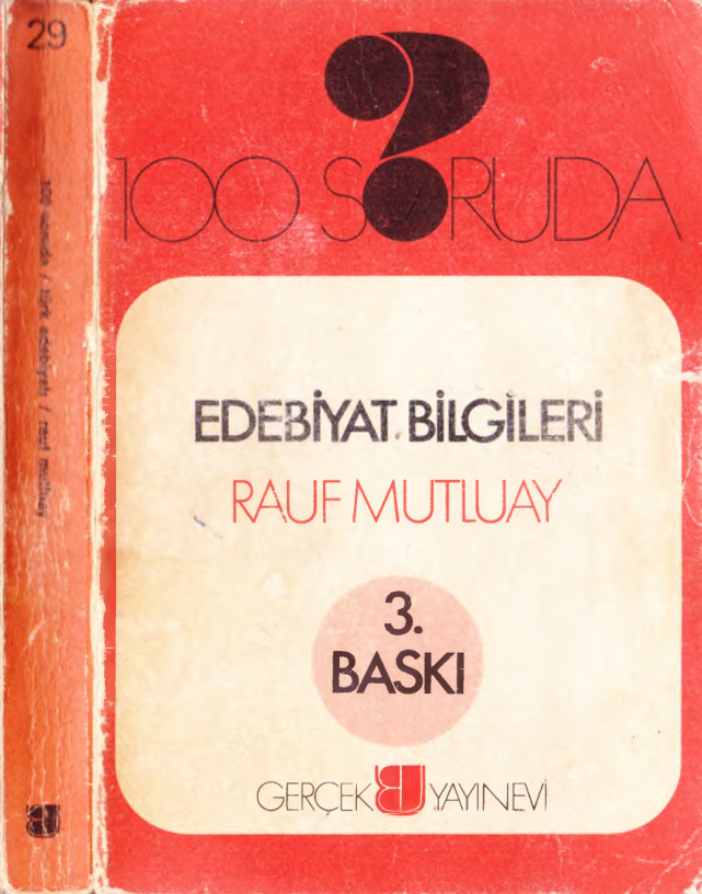 100 Soruda Edebiyat Bilgileri PDF – Rauf Mutluay