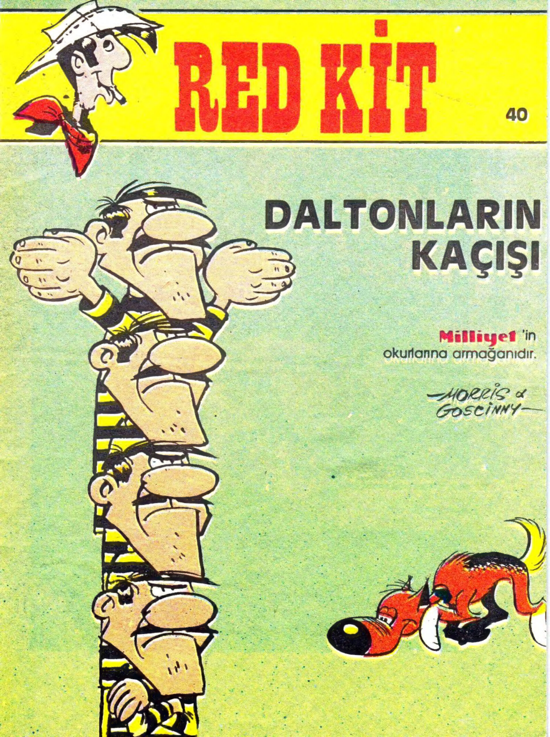 Red Kit 40 – Daltonların Kaçışı PDF – Morris
