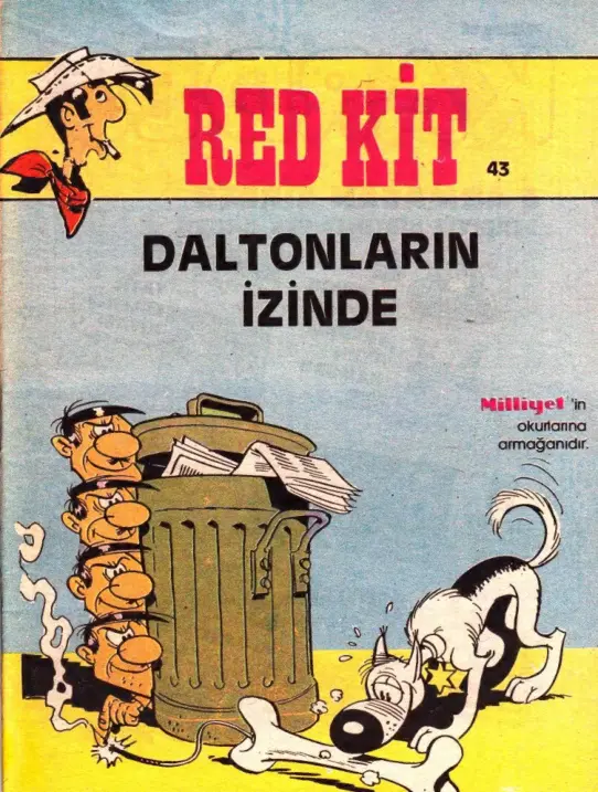 Red Kit 43 – Daltonların İzinde PDF – Morris