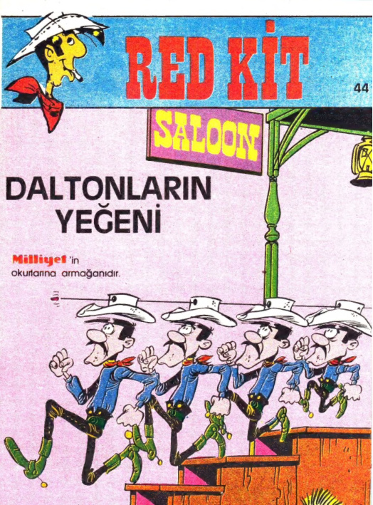 Red Kit 44 – Daltonların Yeğeni PDF – Morris