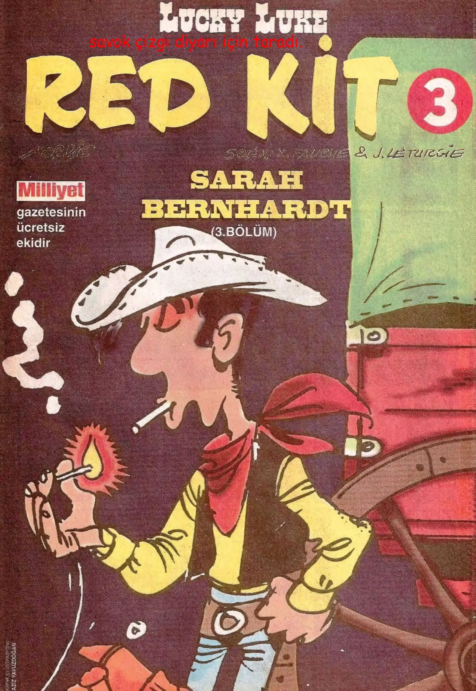 Red Kit Büyük Boy 1996 – 03 Sarah Bernhardt PDF – Morris